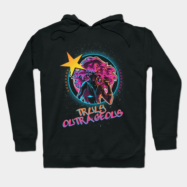 Truly Outrageous Hoodie by GillesBone